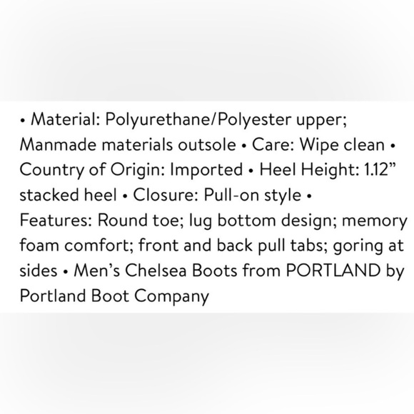 Size 9 men’s pull on leather boots - Picture 6 of 6